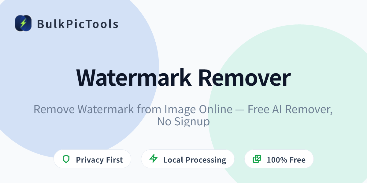 Free AI Watermark Remover — Remove Watermark from Image Online, No ...