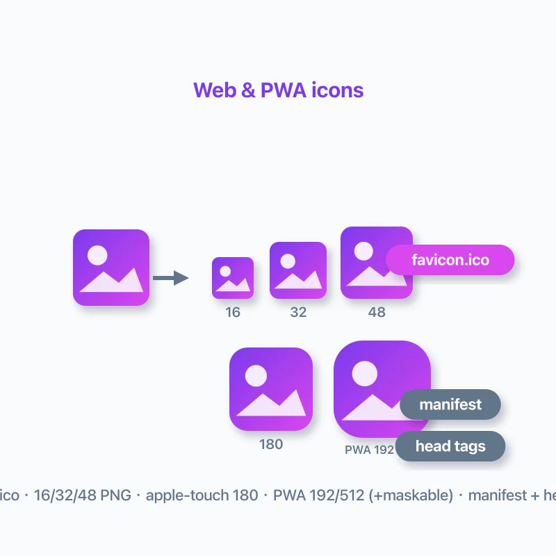 Web & PWA icons