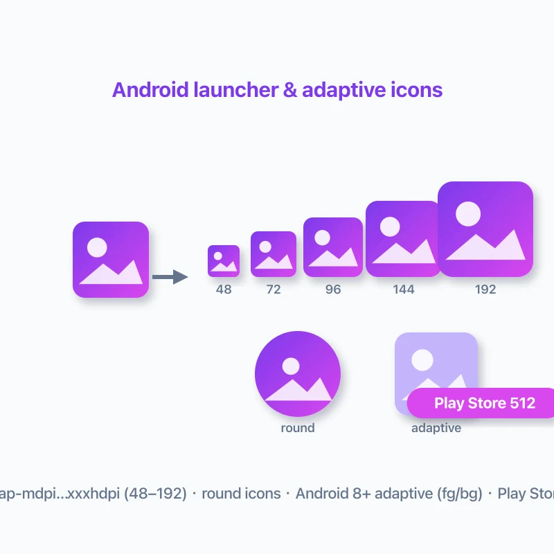 Android launcher & adaptive icons
